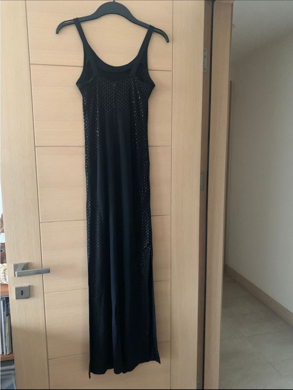 Othr Black Sleeveless Maxi Slip Dress